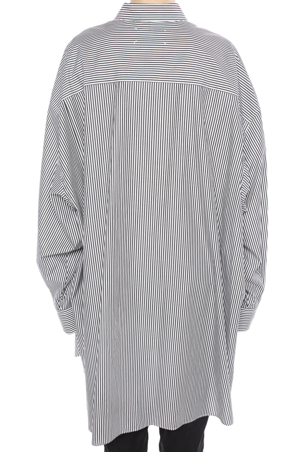 Maison Margiela Oversize striped shirt | Women's Clothing | Vitkac